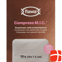 Flawa M.I.C. Kompressen Nicht Steril 7.5x10cm 10 Stück