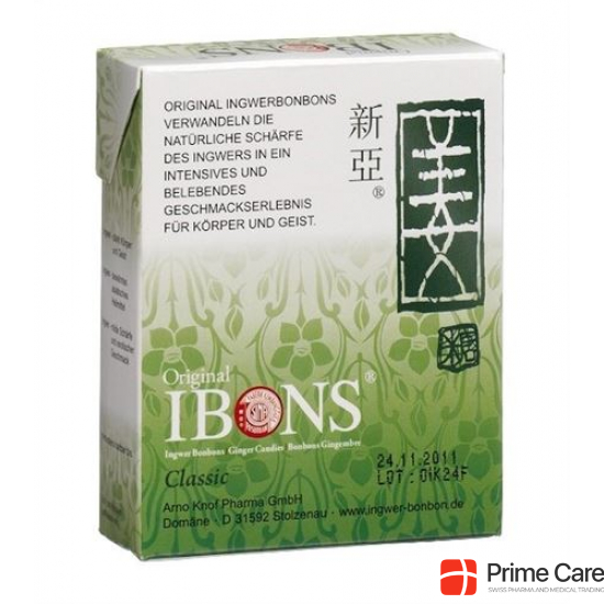 Piniol Ingwer Bonbon Original Box 60g buy online