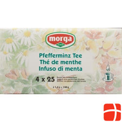 Morga Pfefferminz Tee mit Hüllen 20 Stück