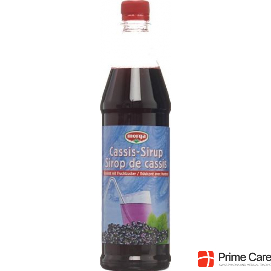 Morga Cassis Sirup mit Fruchtzucker 3.3dl buy online