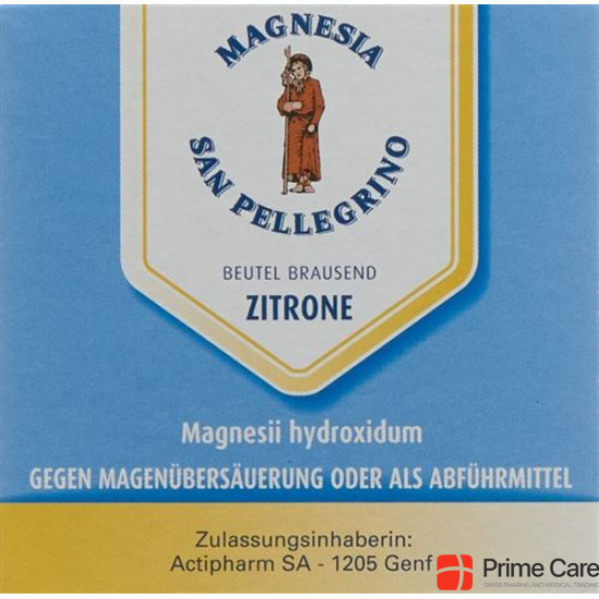 Magnesia S Pellegrin Zitron 25 Beutel buy online