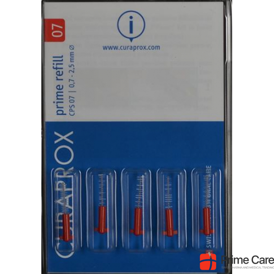 Curaprox CPS 07 Prime Refill Rot 8 Stück buy online