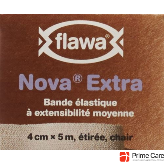 Flawa Nova Extra Short-Stretch Bandage 4cmx5m Skin-Coloured buy online
