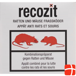 Recozit Ratten und Maeuse 10 Beutel 15g