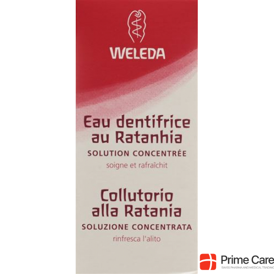 Weleda Ratanhia Mundwasser Konzentrat 50ml buy online