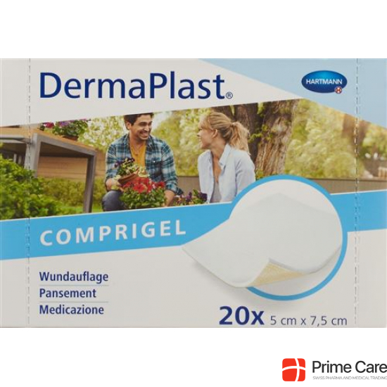 Dermaplast Compress Gel 5x7.5cm 20 Pieces buy online