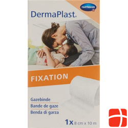 Dermaplast Gauze Bandage Fixed-Edged 10mx8cm