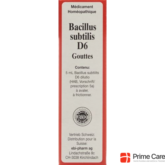 Sanum Bacillus Subtilis Tropfen D 6 5ml buy online