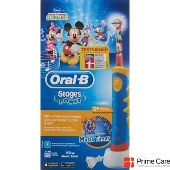 Braun Oral B Kids Power Zb M Music Tim Blau/Gelb buy online