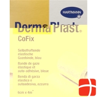 Dermaplast Cofix Gauze Bandage 6cmx4m Blue