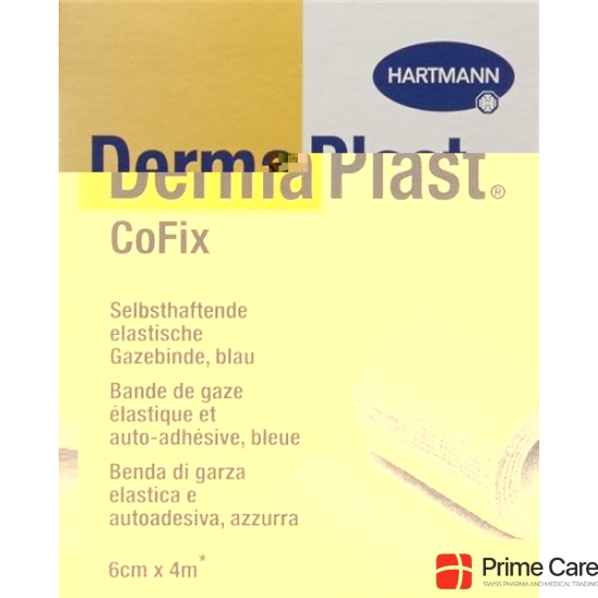 Dermaplast Cofix Gauze Bandage 6cmx4m Blue buy online