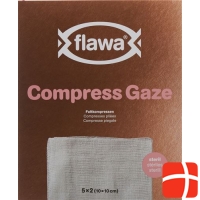 Flawa Gazin Mullkompressen Steril 10x10cm 5x 2 Stück