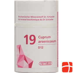 Phytomed Schüssler Nr. 19 Cupr Arsen D 12 50g