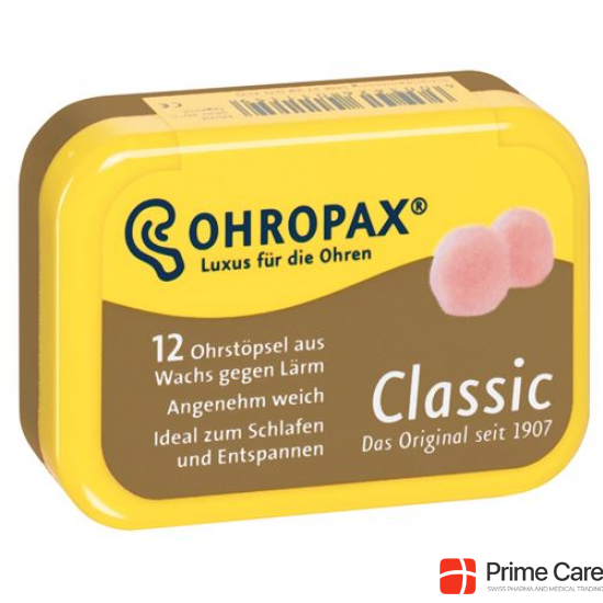 Ohropax Classic Wax balls 12 pieces buy online