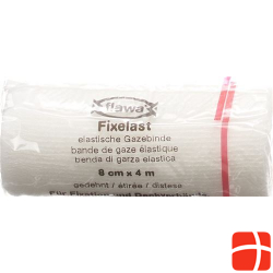 Flawa Fixelast gauze bandage 4mx8cm white Cellux