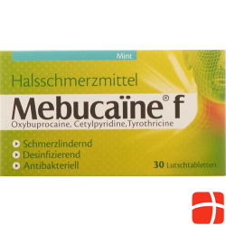 Mebucaine N Lutschtabletten Neue Formel 30 Stück