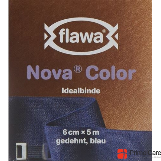 Flawa Nova Color ideal bandage 6cmx5m blue buy online