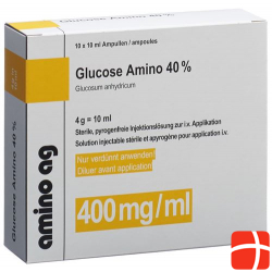 Glucosum Amino Injektionslösung 40% 10 Ampullen 20ml