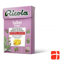 Ricola Salbei Bonbons ohne Zucker M Stevia Box 50g