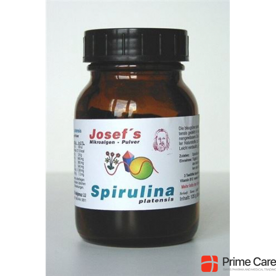 Spirulina Platensis Josefs Pulver Glas 250g buy online