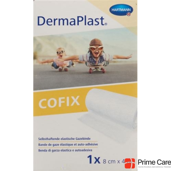 Dermaplast Cofix Gauze Bandage 8cmx4m White buy online