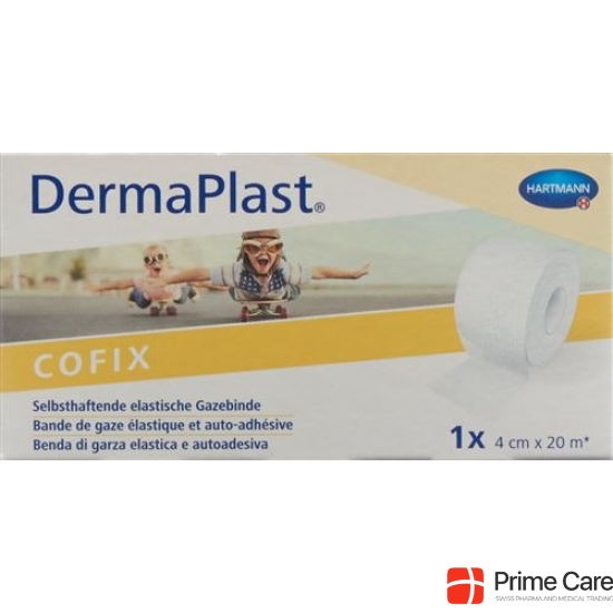 Dermaplast Cofix Gauze Bandage 4cmx20m White buy online