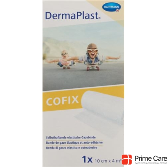 Dermaplast Cofix Gauze Bandage 10cmx4m White buy online