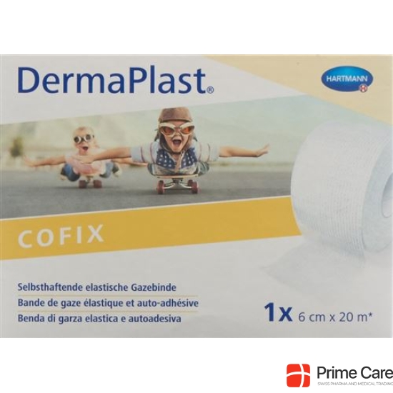 Dermaplast Cofix Gauze Bandage 6cmx20m White buy online