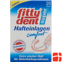 Fittydent Super Hafteinlagen Comfort 20 Stück