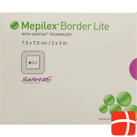 Mepilex Border Lite Silikonschaumv 7.5x7.5cm 5 Stück
