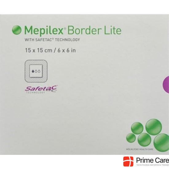 Mepilex Border Lite Silkonschaumve 15x15cm 5 Stück buy online