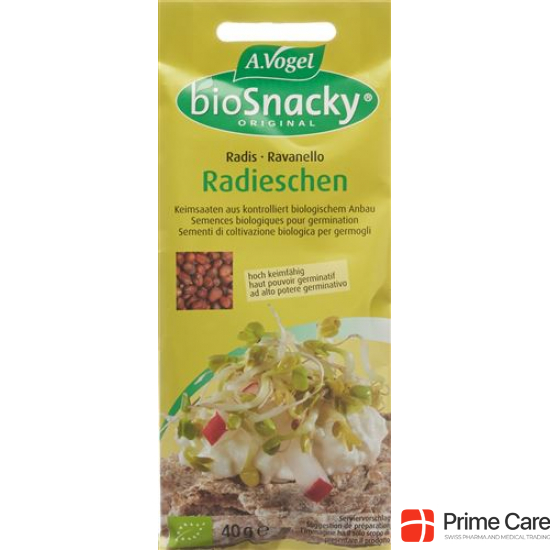 Biosnacky Samen Radieschen Bio 40g buy online