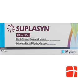 Suplasyn Injektionslösung 20mg/2ml 3 Fertigspritzen 2ml