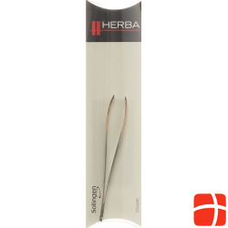 HERBA tweezers 9cm obliquely 5353