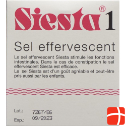 Siesta 1 Brausesalz 150g