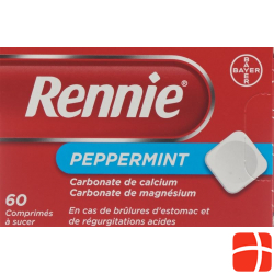 Rennie Peppermint 60 Lutschtabletten