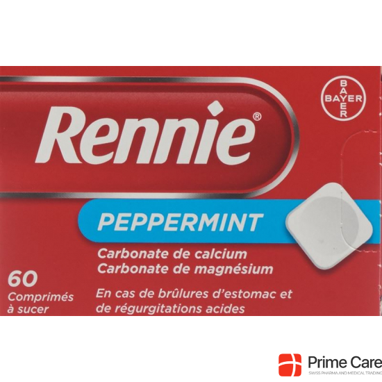 Rennie Peppermint 60 Lutschtabletten buy online