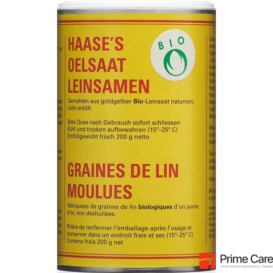 Haase’s Oelsaat Leinsamen 200g buy online