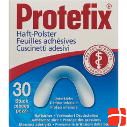 Protefix Haftpolster Unterkiefer 30 Stück