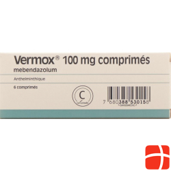 Vermox 100mg 6 Tabletten