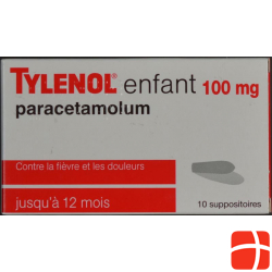 Tylenol 100mg 10 Zäpfchen