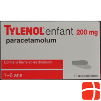 Tylenol 200mg 10 Zäpfchen