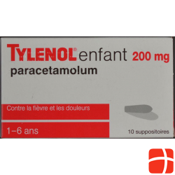 Tylenol 200mg 10 Zäpfchen