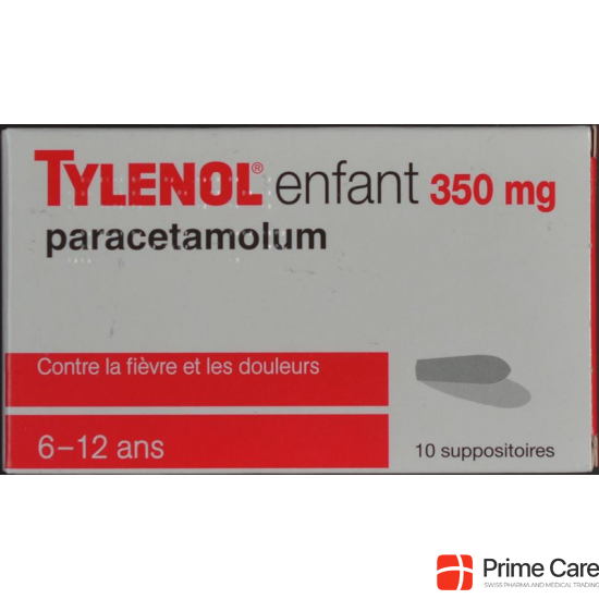 Tylenol 350mg 10 Zäpfchen buy online