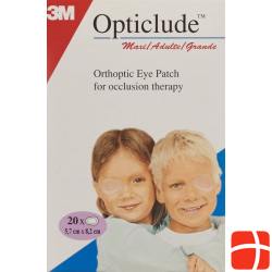 3M Opticlude Maxi Augenpflaster 5.7x8cm 20 Stück