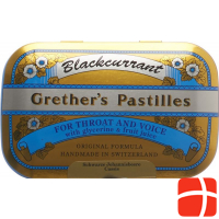 Grether’s Pastilles Blackcurrant Dose 110g
