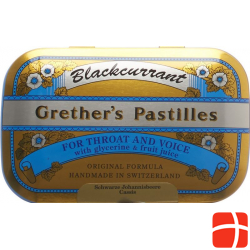 Grether’s Pastilles Blackcurrant Dose 110g