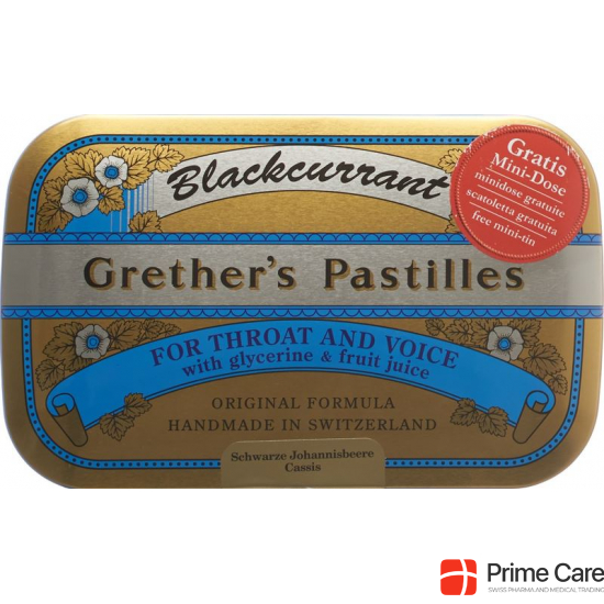 Grether’s Pastilles Blackcurrant 440g buy online