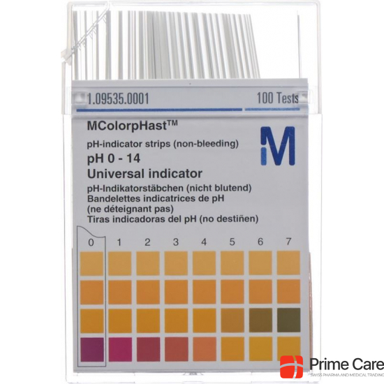 Merck Universal Indikat Staebchen Ph 0-14 100 Stück buy online