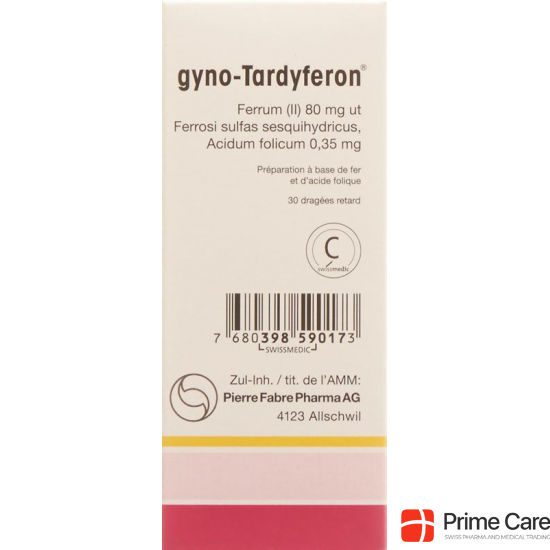 Gyno-tardyferon Retard Tabletten 30 Stück buy online